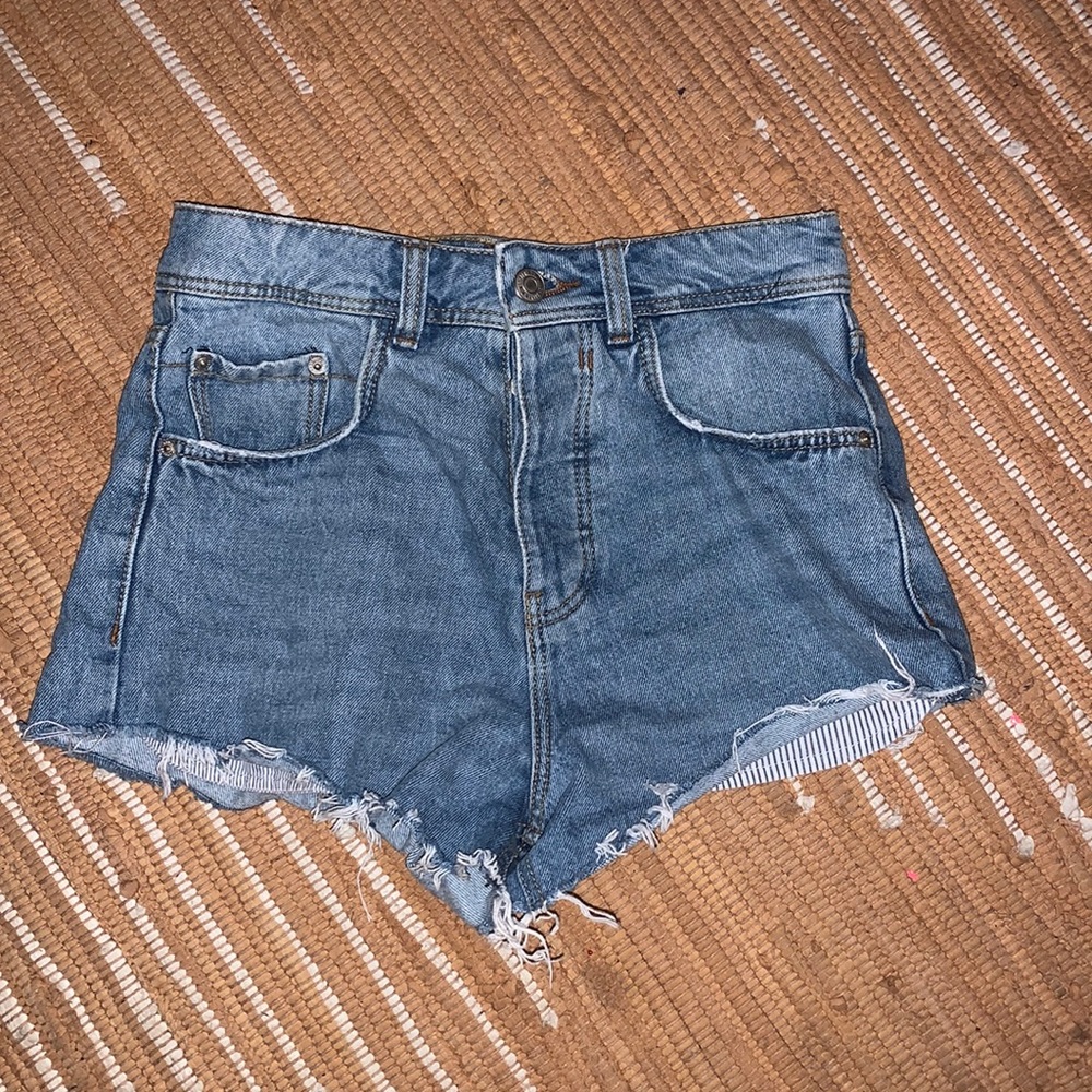 Zara jean shorts
